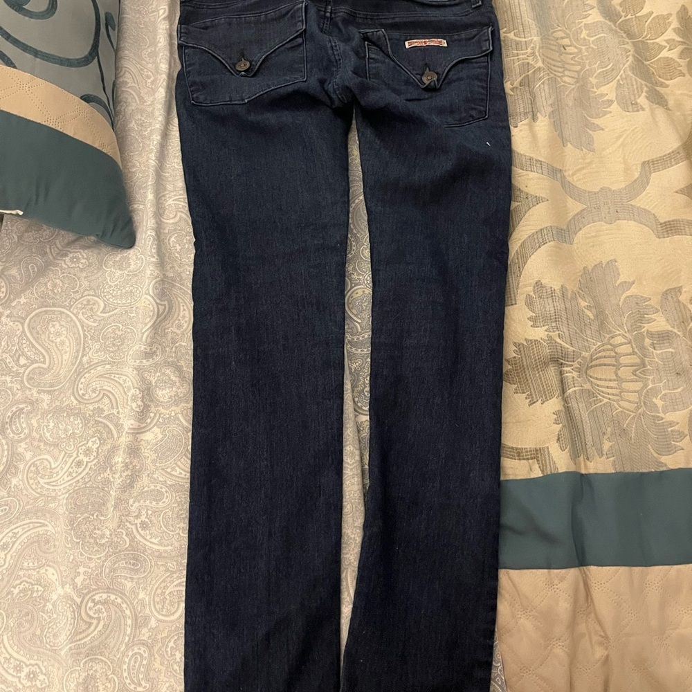 Hudson Jeans Blue Straight Leg Denim